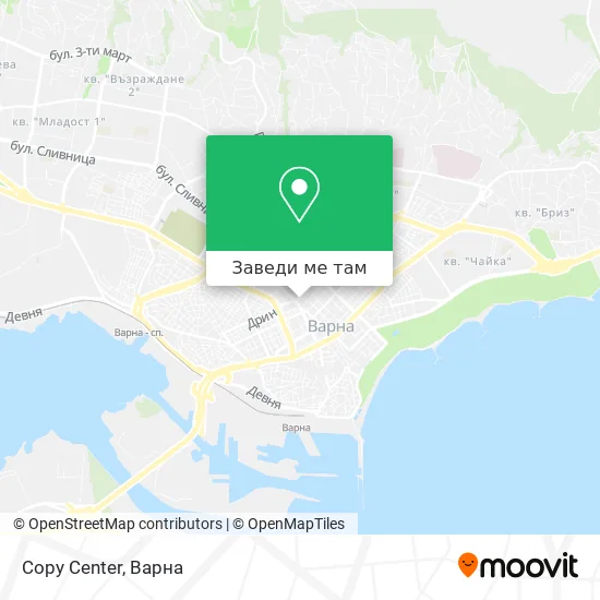 Copy Center карта
