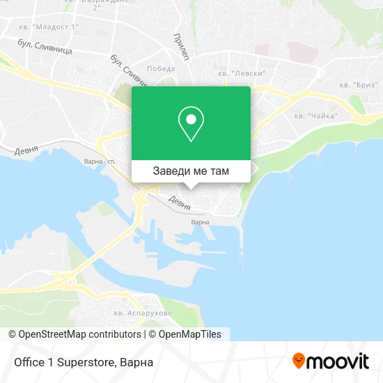 Office 1 Superstore карта