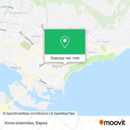 Копи комплекс карта