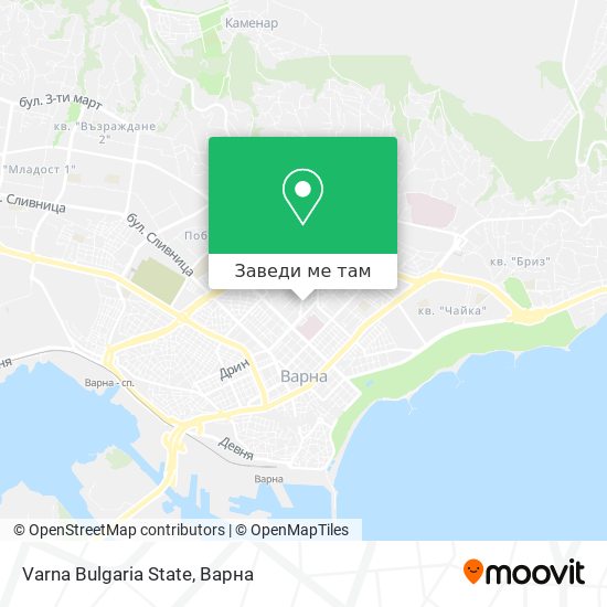Varna Bulgaria State карта