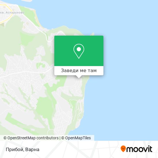 Прибой карта