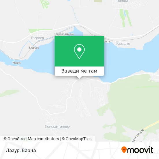 Лазур карта