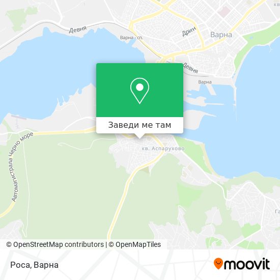 Роса карта