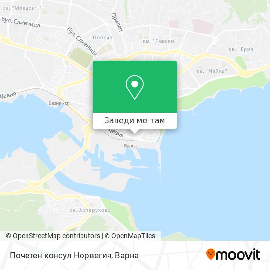 Почетен консул Норвегия карта