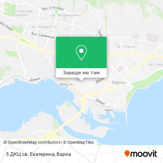 5 ДКЦ св. Екатерина карта