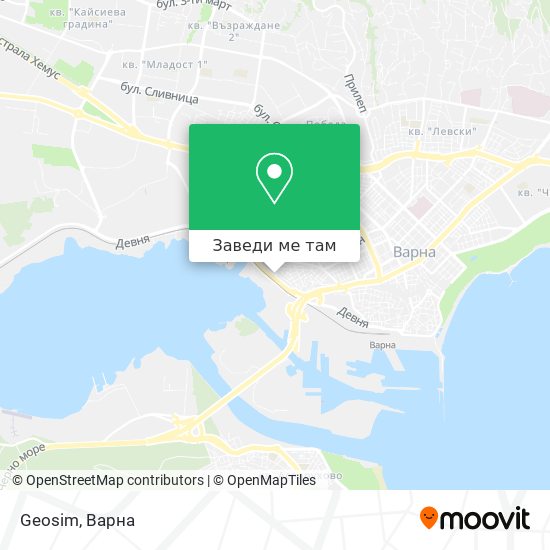 Geosim карта