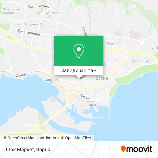 Шок Маркет карта