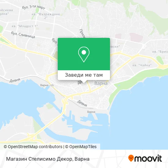 Магазин Стелисимо Декор карта