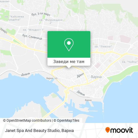 Janet Spa And Beauty Studio карта