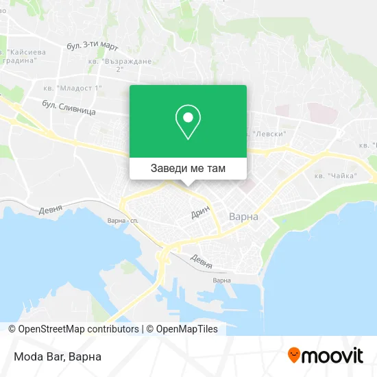 Moda Bar карта