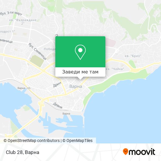 Club 28 карта