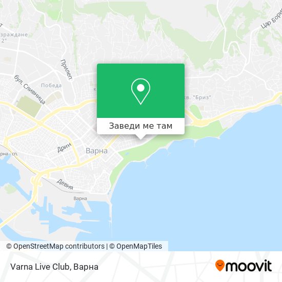 Varna Live Club карта