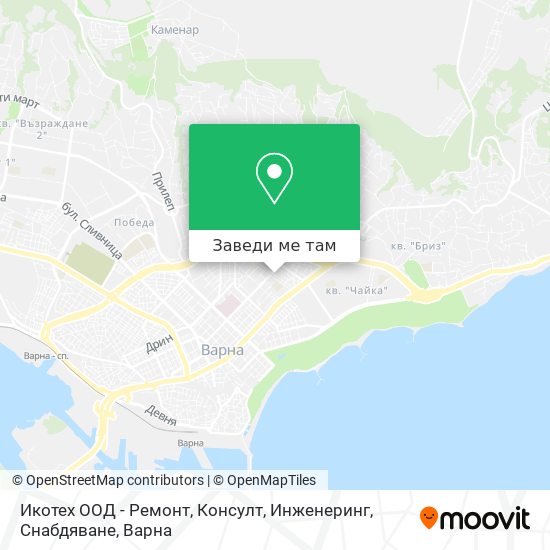 Икотех ООД - Ремонт, Консулт, Инженеринг, Снабдяване карта