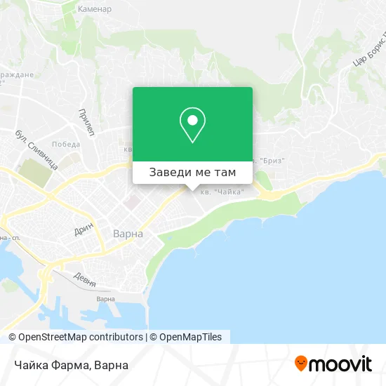 Чайка Фарма карта