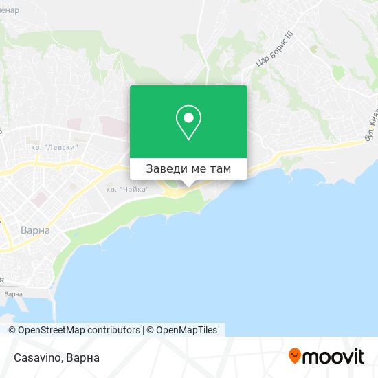 Casavino карта