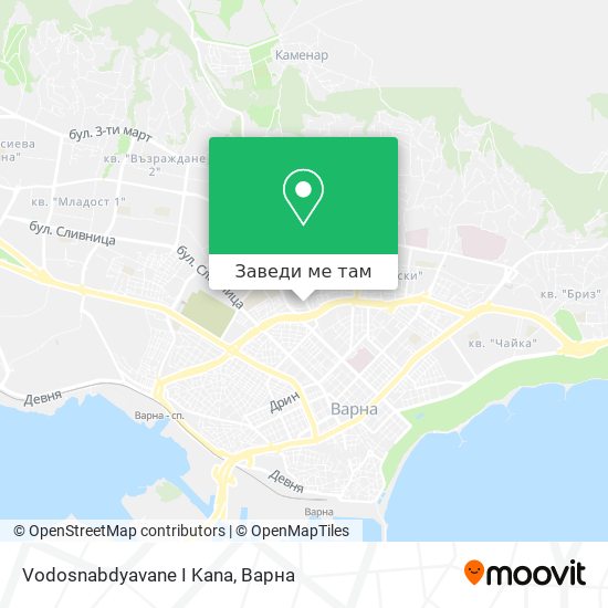 Vodosnabdyavane I Kana карта