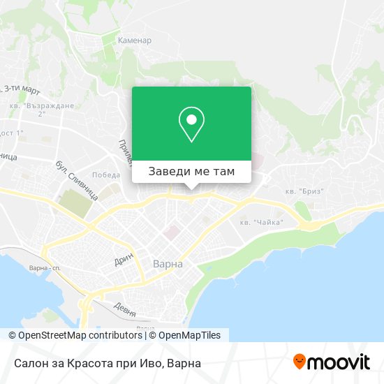 Салон за Красота при Иво карта