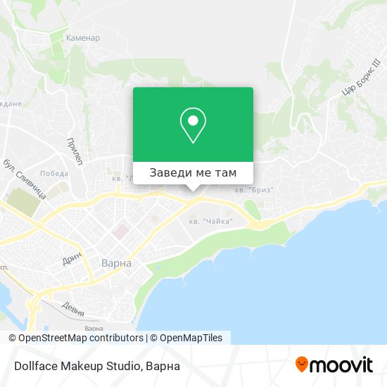Dollface Makeup Studio карта