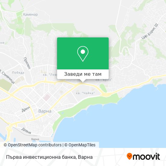 Първа инвестиционна банка карта
