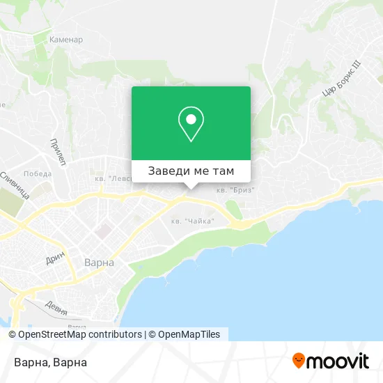 Варна карта