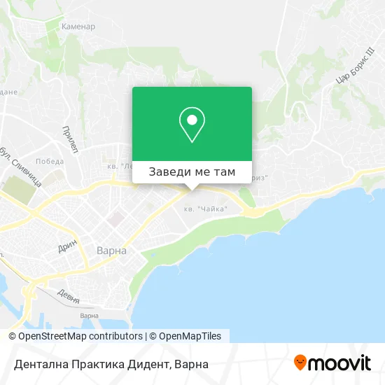 Дентална Практика Дидент карта