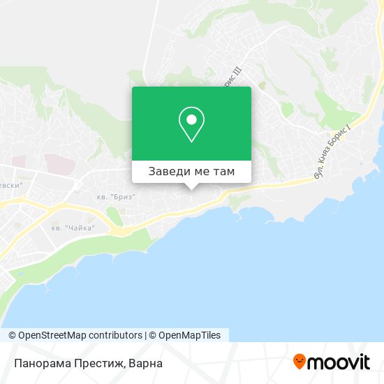 Панорама Престиж карта