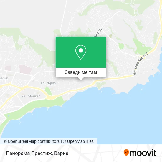 Панорама Престиж карта