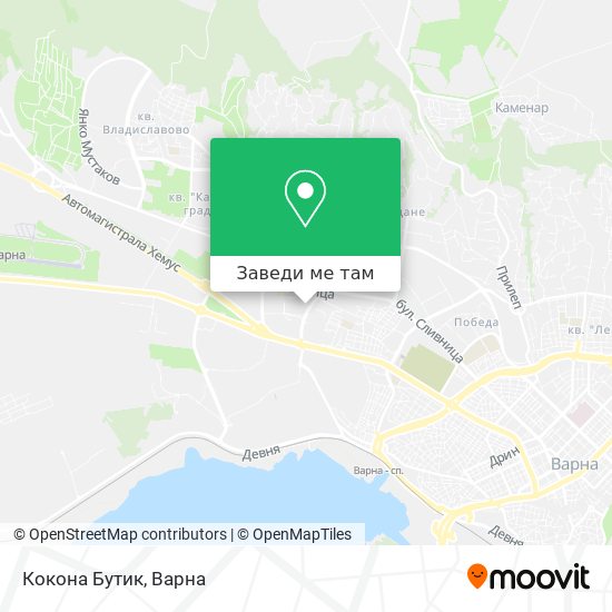Кокона Бутик карта