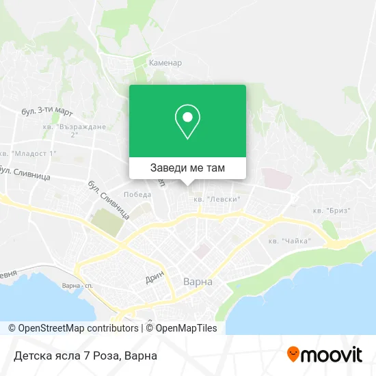 Детска ясла 7 Роза карта