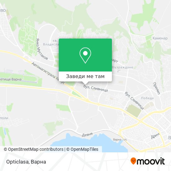 Opticlasa карта