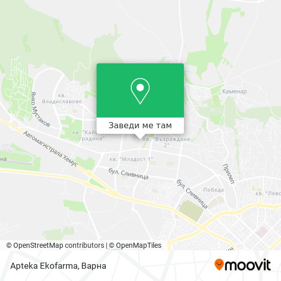 Apteka Ekofarma карта