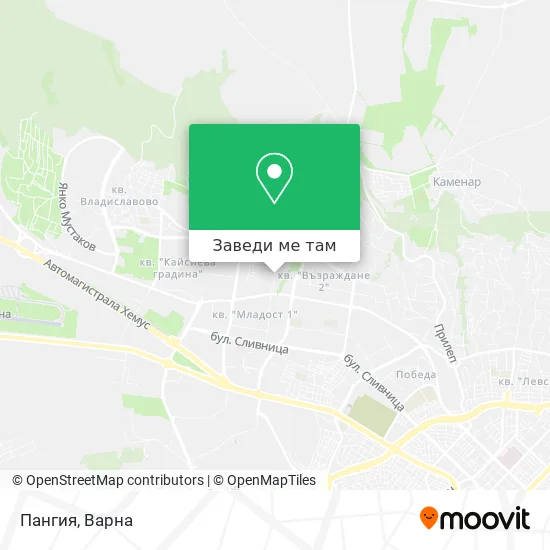 Пангия карта