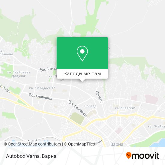 Autobox Varna карта