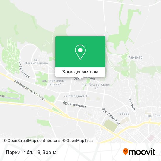 Паркинг бл. 19 карта