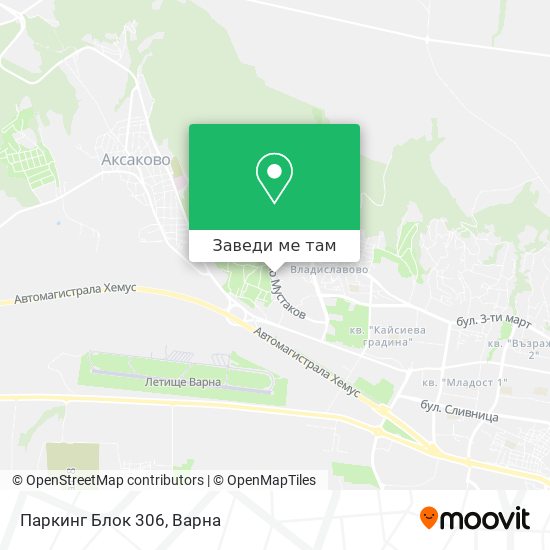 Паркинг Блок 306 карта