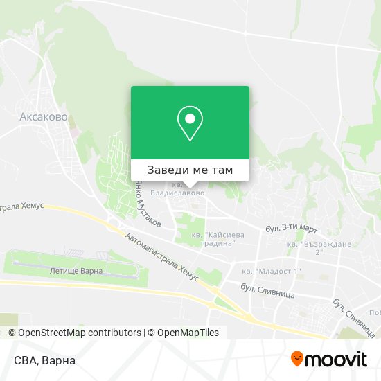 CBA карта