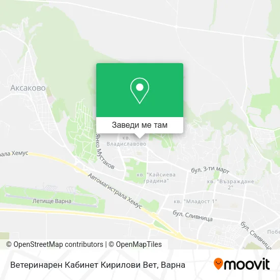 Ветеринарен Кабинет Кирилови Вет карта