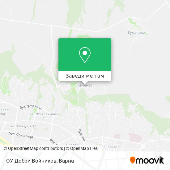 ОУ Добри Войников карта