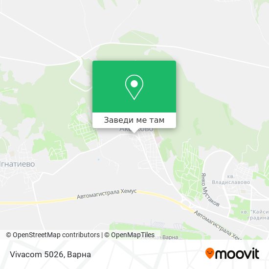 Vivacom 5026 карта