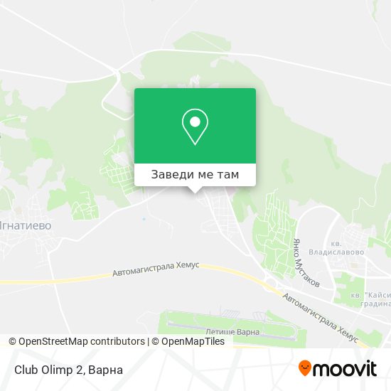 Club Olimp 2 карта