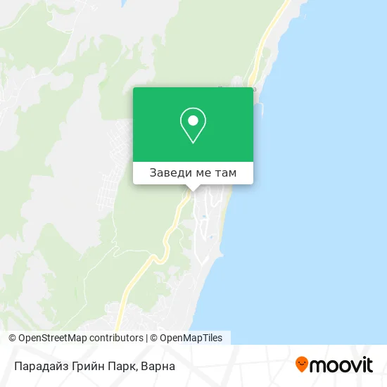 Парадайз Грийн Парк карта