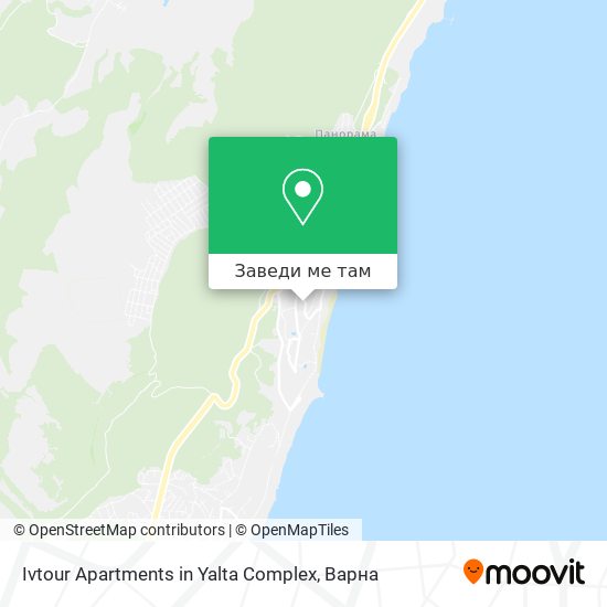 Ivtour Apartments in Yalta Complex карта