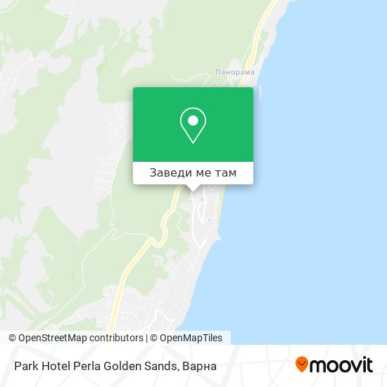 Park Hotel Perla Golden Sands карта