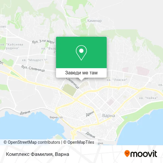 Комплекс Фамилия карта