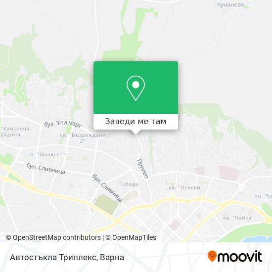 Автостъкла Триплекс карта