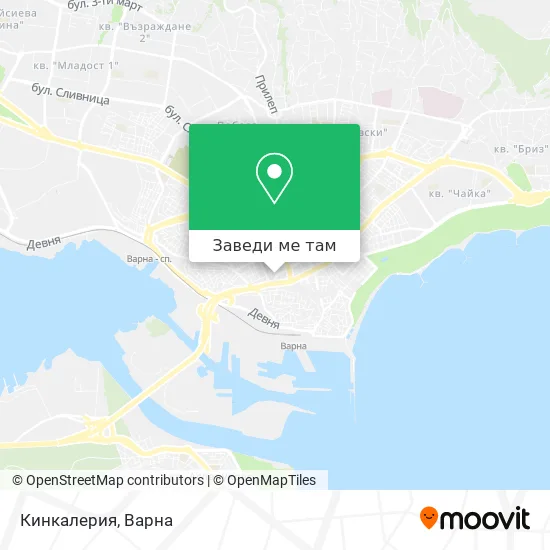 Кинкалерия карта