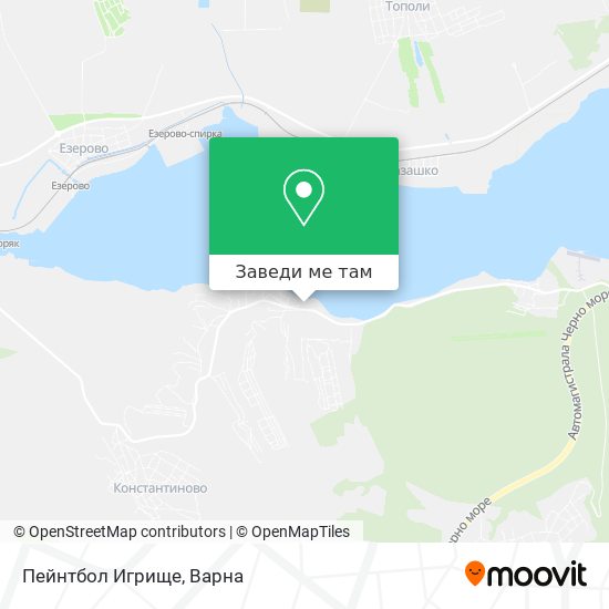 Пейнтбол Игрище карта