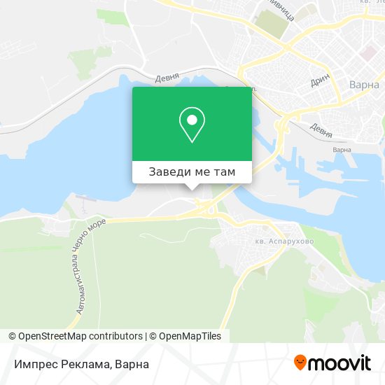 Импрес Реклама карта
