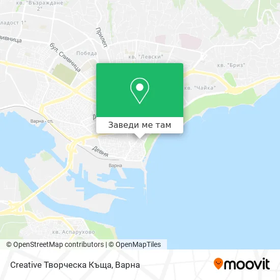 Creative Творческа Къща карта