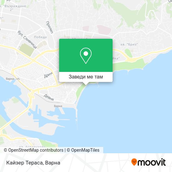 Кайзер Тераса карта